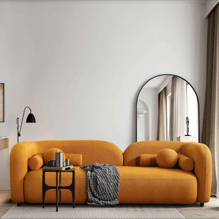 Hikari Yume Sofa front view in modern Japandi-inspired living room