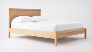 Echelon Bed frame, showing craftsmanship.