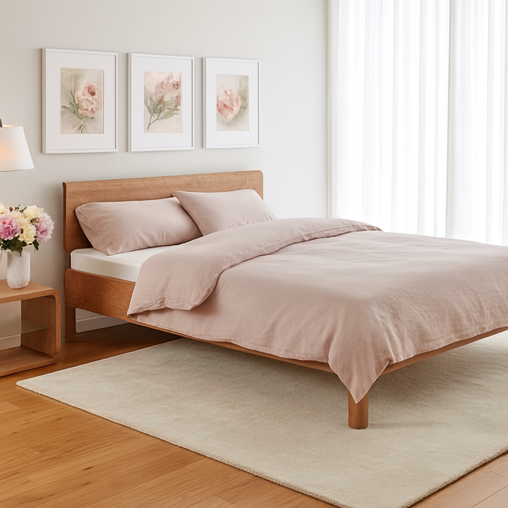 The Zen Curve Platform Bed