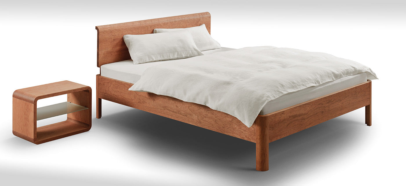 The Zen Curve Platform Bed