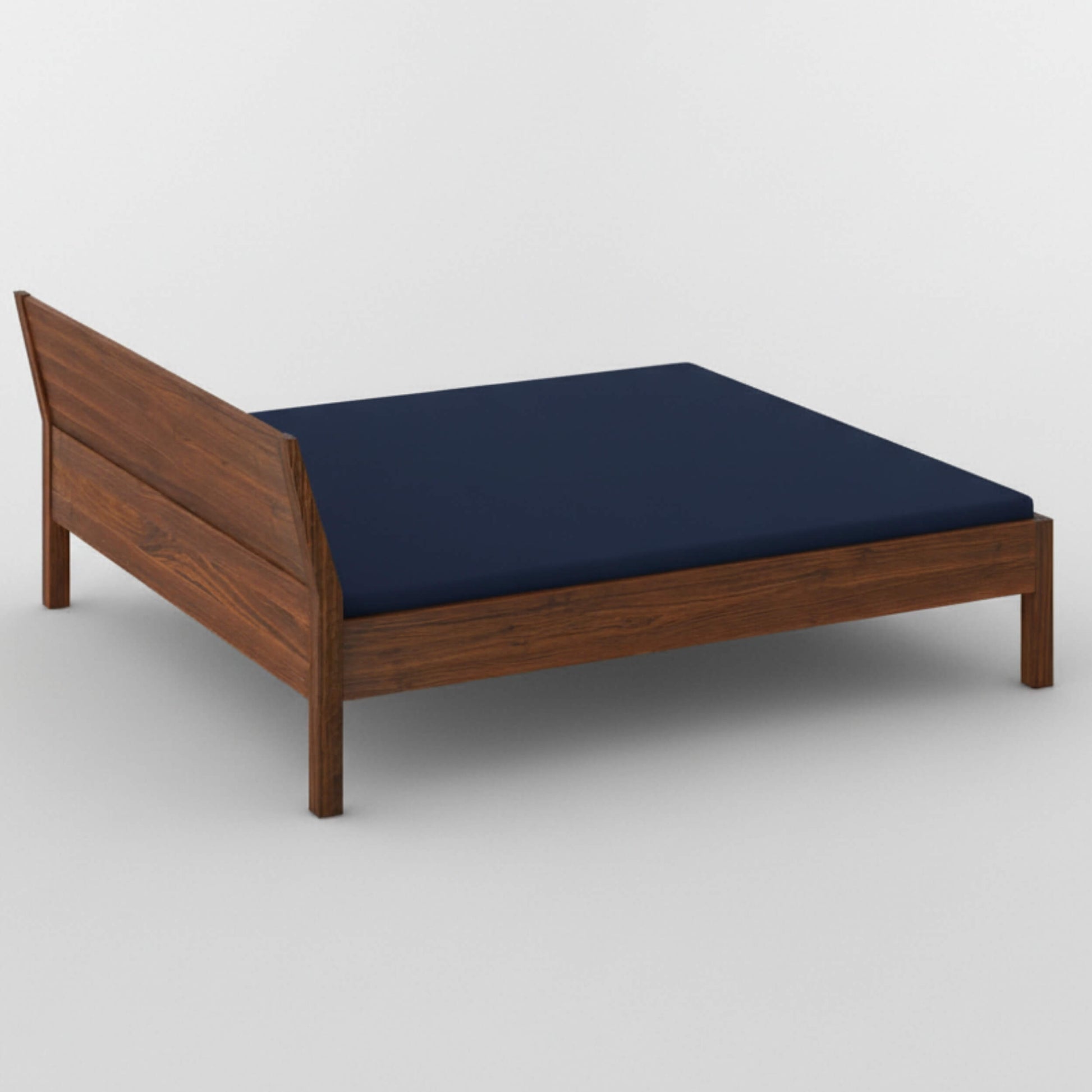 The Villa Solid Walnut Wood BACKVIEW 