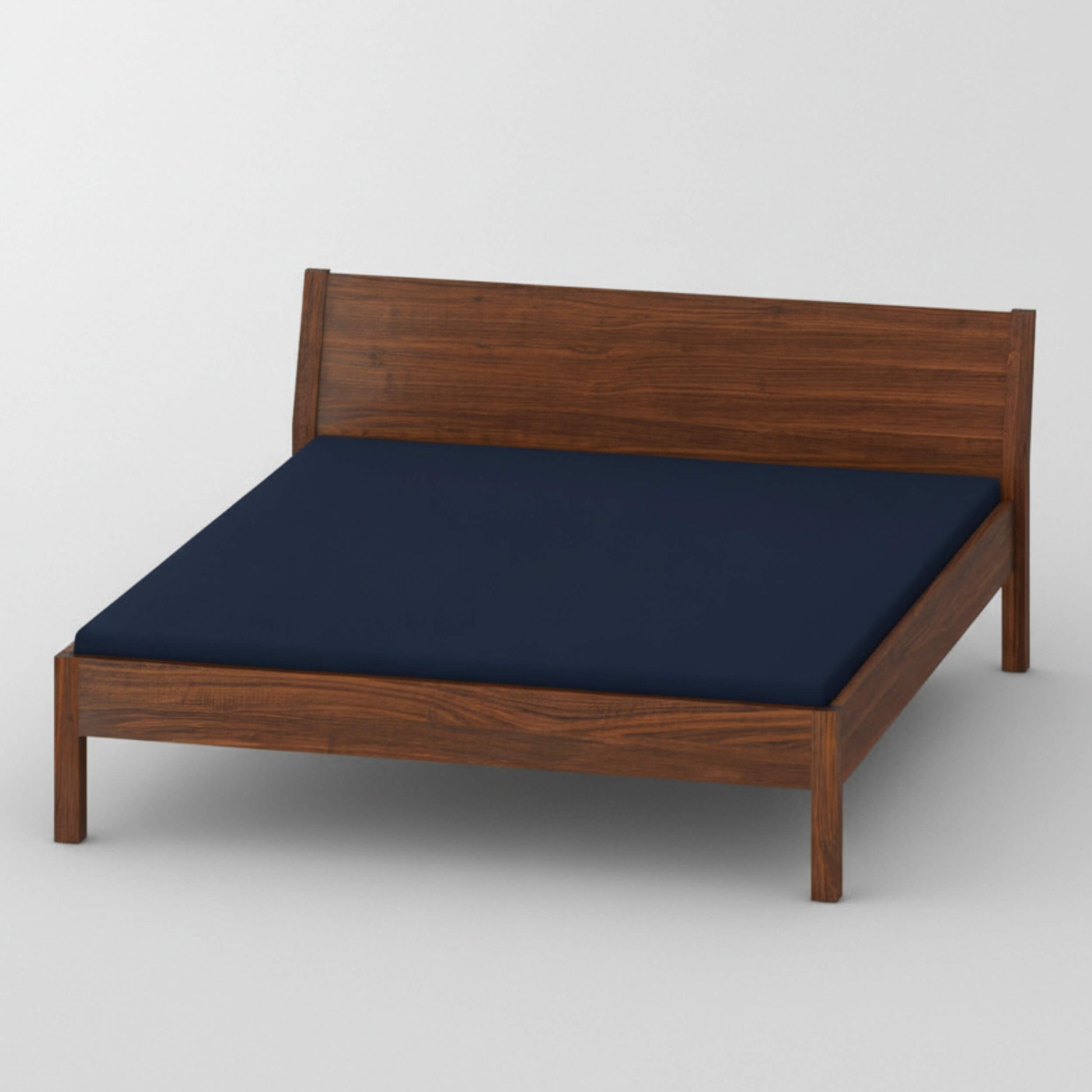 Modum Villa Bed custom headboard slats design AR4HANDSFURNITURE FRONTVIEW