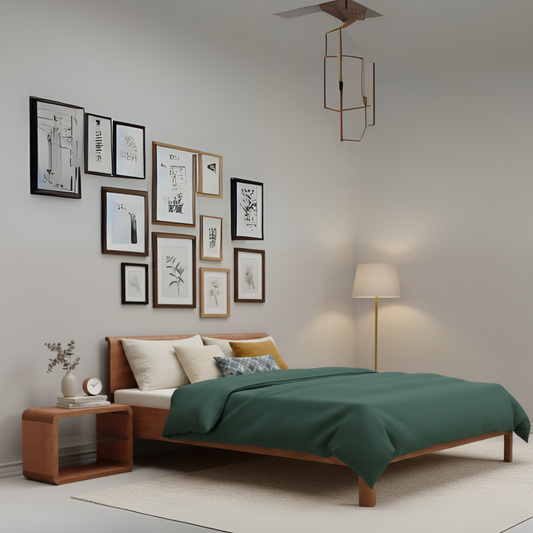 The Zen Curve Platform Bed