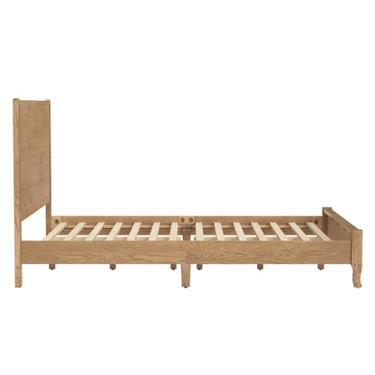 Bona Solid Wood Bed – Timeless Elegance for Your Bedroom