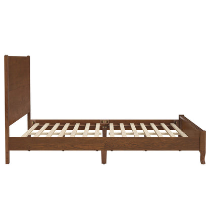 Bona Solid Wood Bed – Timeless Elegance for Your Bedroom